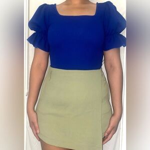 A top and skirt  set perfect for summer. Comfortable and stretchy